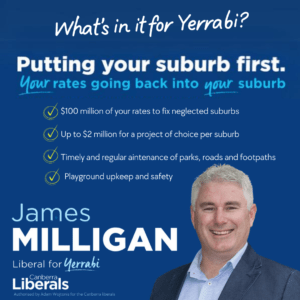 Yerrabi Putting Your Suburb First